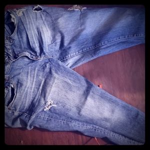 Cropped jeans